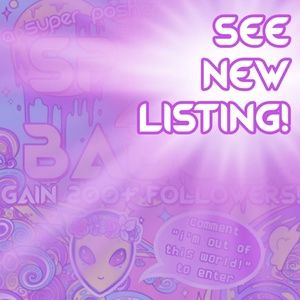 unlike & like NEW listing!🌎SPACE BABES✌👽💫